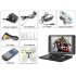 14 Inch 1024x768 Portable DVD Player with 16 9 aspect ratio HITACHI lens and a 270 Degree Swivel Rotation screen makes gaming and movies fun on the go