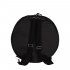 14 Inch Snare Drum Backpack Oxford Cloth Black Bag with Shoulder Strap black