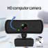 1440P Full Hd Pc Webcam with Mic Live Streaming Web Camera for Usb Desktop Computer Laptop K420 Black