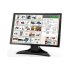 1440x900 19 Inch LCD Touch Screen Monitor with VGA  AV  HDMI and TV connections is an ideal POS tool or replacement for your PC monitor