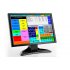 1440x900 19 Inch LCD Touch Screen Monitor with VGA  AV  HDMI and TV connections is an ideal POS tool or replacement for your PC monitor