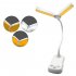 14LEDs Led Clip On Book Light Adjustable 3 Color Temperatures 8 Brightness USB Rechargeable Desk Lamp Perfect For Book Lovers White