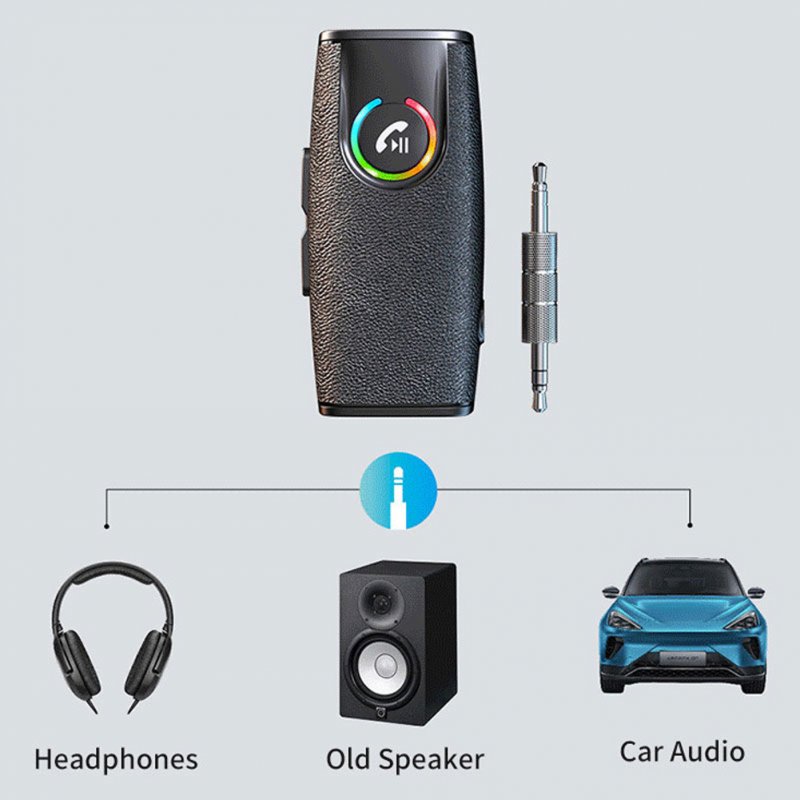 Gr03 Bluetooth-compatible Receiver Hands-free Call Audio Amplifier Wireless Audio Converter For Headphones 