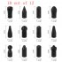 14Pcs Dent Repair Tool Paintless Rods Body Dent Removal Tool With Hammer Head Tips And Door Wedge Auto Body Hail Damage Remover For Car Door Refrigerator black