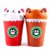 14cm Cut Cappuccino Coffee Cup Cat Scented Squishy Slow Rising Squeeze Toy Collection Cure Gift  4 30