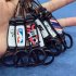 14cm Mobile Phone Lanyard Ring Buckle Anti drop U Disk Lanyard Durable Rope Random pattern