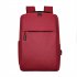 15 6 Inch Men Women Waterproof Laptop  Backpack Multifunctional Large Capacity Usb Charging Case Laptop Bag For Work Travel Red