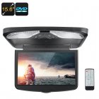 15 6 Inch Roof Monitor allows your passengers to watch all their favorite movies and series from the back seat of your car 