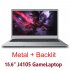 15 6  Ultra Thin Metal Laptop Intel J4105 Quad Core 8GB RAM DDR4 With BlackLit Notebook 8   256G European regulations