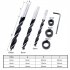 15 Degree Woodworking Oblique Hole Locator Drill Bits Pocket Hole Fixture Kit