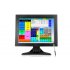 15 Inch LCD Touch Screen monitor for PC or POS System with 1024x768 Resolution  VGA  HDMI and TV in
