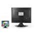 15 Inch LCD Touch Screen monitor for PC or POS System with 1024x768 Resolution  VGA  HDMI and TV in