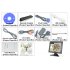15 Inch LCD Touch Screen monitor for PC or POS System with 1024x768 Resolution  VGA  HDMI and TV in