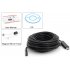 15 Meter IP66 USB endoscope with a 1MP camera  4 adjustable ultra bright LEDs and 3 useful attachments captures images at 30FPS for a clear view 