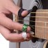 15 Pcs Finger Nail Guitar Picks for Guitar Bass Banjo Random Color MX0026D