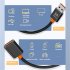 150 Cm Nylon Braided Extension Cable Lossless Extended Transmission Usb 3 0 Male To Female Data Cable For Tv Pc black