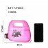 1500ML Sports  Back  Kettle Creative Backpack Water Bottle Frosted Cup For Gym Fitness Tourism Transparent Black