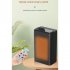 1500w Space Electric Heater with Remote Control 3 Modes 12h Timer Tip over Protective for Home Office Large Room EU Plug