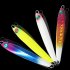 150G Fishing Lures Bass Lures Swimbaits Fast Sinking Noctilucent Iron Plate Hard Bait 4   Purple Blue  YJ T 011 150G  150g
