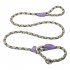 150cm Adjustable Pet Walking Training Leash Wear resistant Reflective Leads Rope For Medium Large Dogs purple leather green flower M medium sized dog