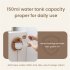 150ml Aroma Diffuser Wall Mounted Aromatherapy Diffuser with Remote Control Night Light White