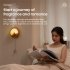 150ml Aroma Diffuser Wall Mounted Aromatherapy Diffuser with Remote Control Night Light White