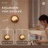 150ml Aroma Diffuser Wall Mounted Aromatherapy Diffuser with Remote Control Night Light Deep Wood Grain