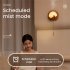 150ml Aroma Diffuser Wall Mounted Aromatherapy Diffuser with Remote Control Night Light White