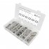 150pcs 6 Sizes 304 Stainless Steel External Tooth Star Lock Washers Assortment Kit M12 M14 M16 M18 M20 M22 grey
