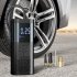 150psi Car Digital Electric Tire Inflator Portable Lcd Car Wireless Air Pump Compressor 12v Led Night Lighting Wireless digital display
