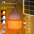 150w Solar Led Light Bulb Dimmable Adjustable Brightness 3 color Mosquito Repellent Light With Solar Panel solar light bulb
