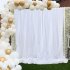 150x215cm Wedding Backdrop Party Curtain Baby Photography Background Birthday Decoration  white