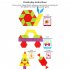 155 Pcs Wooden Pattern Blocks Geometric Shape Puzzles Creative Multicolored Tangrams Educational Toys For Kids 1 set