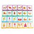 155 Pcs Wooden Pattern Blocks Geometric Shape Puzzles Creative Multicolored Tangrams Educational Toys For Kids 1 set