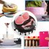 158Pcs Set Cake Decorating Turntable Stand Icing Tips Piping Nozzles Baking Tools for Beginners Photo Color