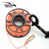 15M 30M Scuba Diving Aluminum Alloy Spool Finger Reel with Stainless Steel Bolt Snap Hook SMB Equipment Cave Dive 30 meters black