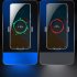 15W Car Phone Holder Wireless Charging Stand Air Vent Dashboard Charging Car Mount Adjustable Dark Gray