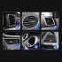 15W Car Phone Holder Wireless Charging Stand Air Vent Dashboard Charging Car Mount Adjustable Dark Gray