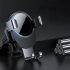 15W Car Phone Holder Wireless Charging Stand Air Vent Dashboard Charging Car Mount Adjustable Dark Gray
