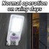 15W Solar Color Changing Lights  Automatic On Off Light  Motion Sensor  IP65 Waterproof  2 in 1 Solar Landscape Spotlights  LED Solar Powered Garden Lights  For
