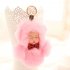 15cm Plush Sleeping Baby Doll Key Chain Lovely Key Pendant Decoration