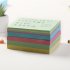 15pcs 3x3 Sticky Notes Pads Colored Sticky Notes Sticky Self Stick Notes Bright Color Sticky For Students Kids 76 76mm