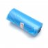 15pcs Roll Plastic Garbage Bag Rubbish Bags Special for Baby Diapers Abandoned  blue