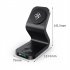 15w 3 in 1 Magnetic Wireless Charger Stand Fast Charging Dock Station Compatible for iPhone 12 Magsafe White