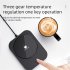 15w Coffee Mug Cup Warmer Coaster With 8h Auto Shut Off Function 3 Temperature Setting Electric Coffee Warmer For Desk black