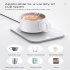 15w Coffee Mug Cup Warmer Coaster With 8h Auto Shut Off Function 3 Temperature Setting Electric Coffee Warmer For Desk black