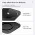 15w Coffee Mug Cup Warmer Coaster With 8h Auto Shut Off Function 3 Temperature Setting Electric Coffee Warmer For Desk black