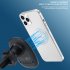 15w Magnetic Wireless Car Charger Fast Charging Air Vent Phone Mount Holder With Cable Type c Output Port black