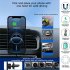 15w Sturdy Magnetic  Wireless  Car  Charger With Vent Phone Mount Convenient Charging Tool Compatible For Iphone 12 12pro 12pro Max 12 Mini black