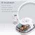 16 Egg Incubator with Automatic Egg Turning  Chicken Egg Incubator with Temperature Control and Automatic Water Adding US Plug